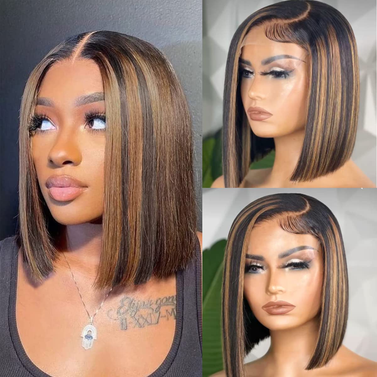 10 inch ombre wig